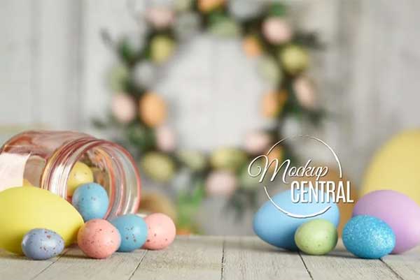 Easter Egg Background