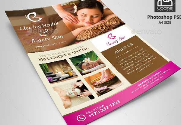 Best Beauty Spa Flyer Templates Editable