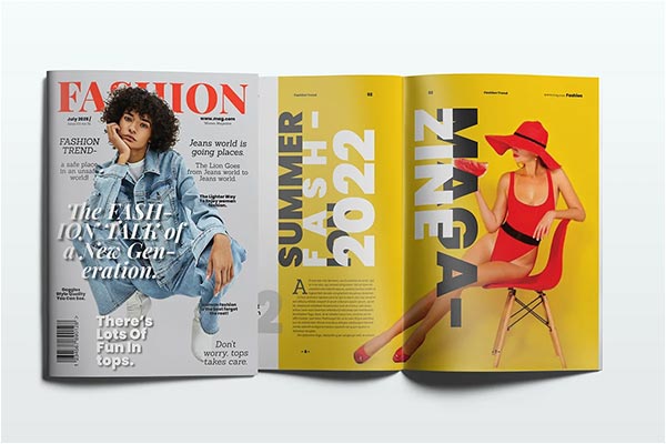Edit Fashion Magazine Template