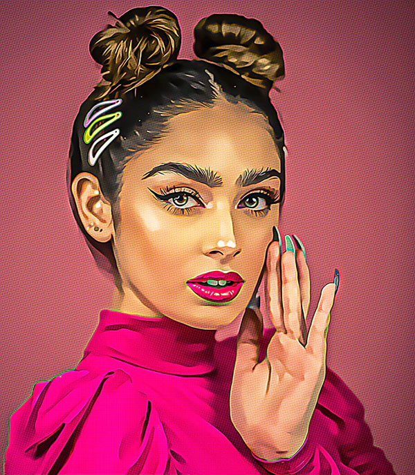 Editable Oil Vexel Effect Photoshop Action