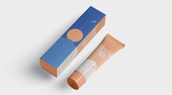 Editable Tube and Box Mockups