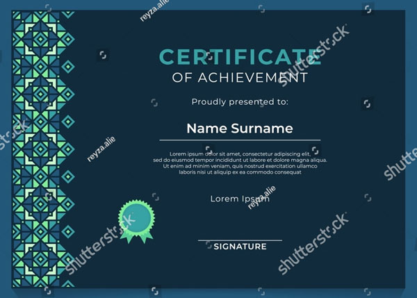 Editable Best Certificate design Templates Free