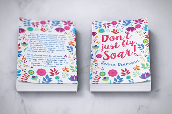 Editable Book Cover Template