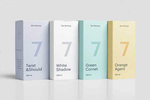Editable Box Mockup