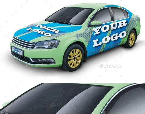 Editable Car Mockups