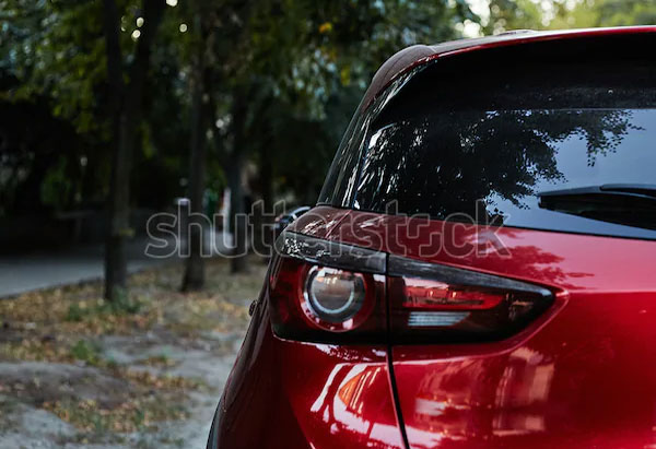 Editable Car Window Mockup