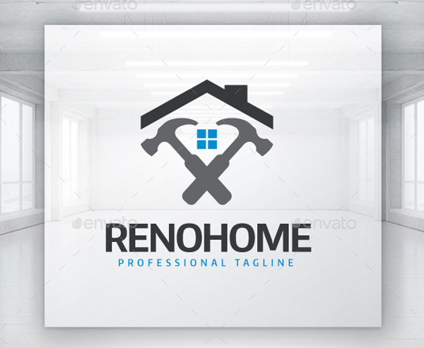 Editable Carpenter Logo Design