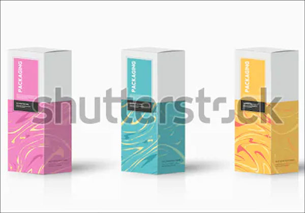 Editable Food Box Packaging Mockup