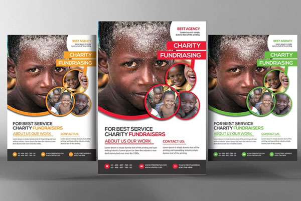 Editable Kids Charity Flyer