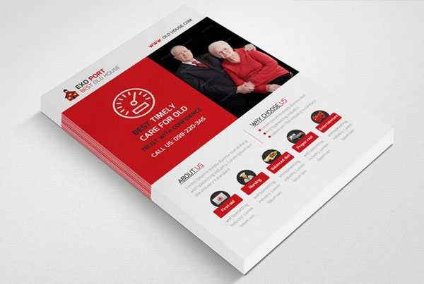 Editable Nursing Care Flyer