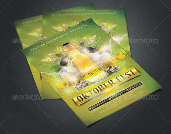Editable Oktoberfest Flyer