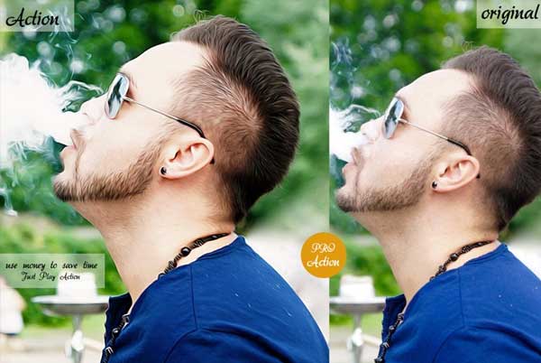 Editable Realistic Oil Painting Photoshop Action