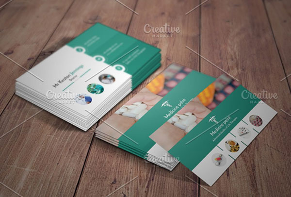 Editable Doctor Business Card