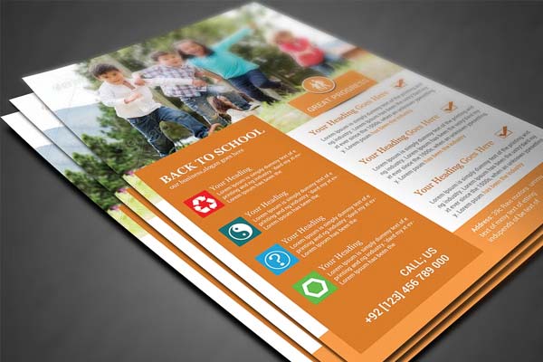 Education Flyer Print Templates
