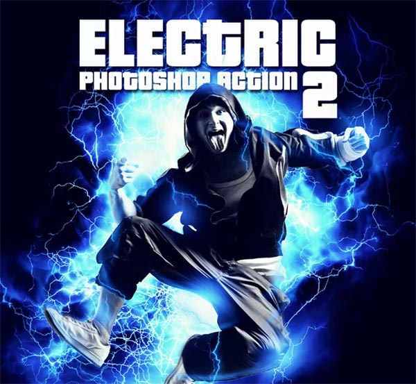 Electric 2 Photoshop Action
