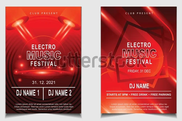 Electro Night Club Instagram Template