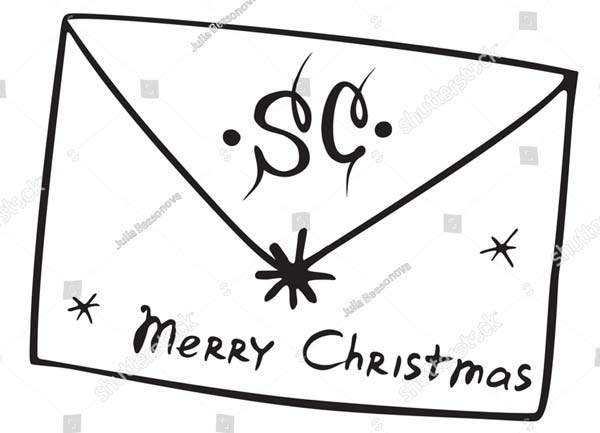 Elegant Christmas Card Template