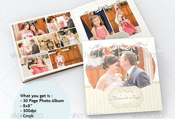 Elegant Wedding Photo Album