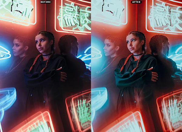Elite Neon Photoshop Actions