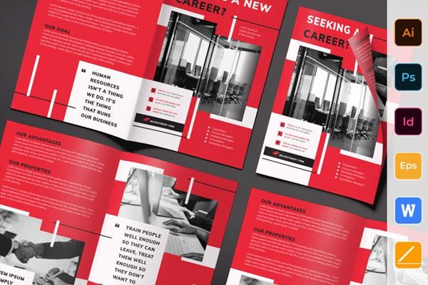Employee Recruitment Firm Brochure Bifold