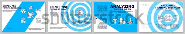 Employee Staff Training Brochure Template