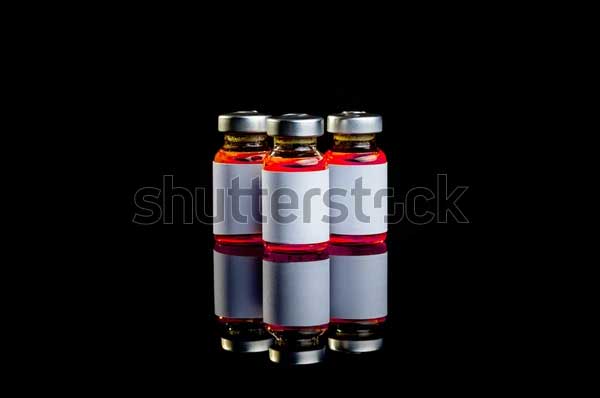 Empty Label Vaccine Vial Mockups