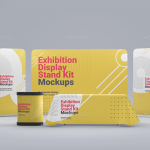 Exhibition Display Stand Kit Mockups