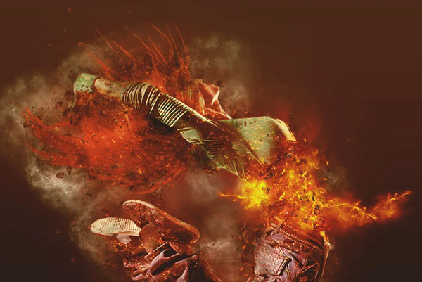 Exploda Photoshop Action