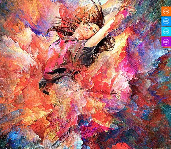 Explosion Paint Photoshop Action