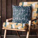 Fabric Chair & Cushion Mockup