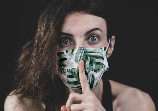 Face Mask Free PSD Mockup
