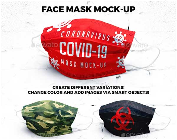 Face Mask Mock-up