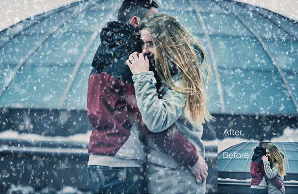 Falling Spring Photo Overlays