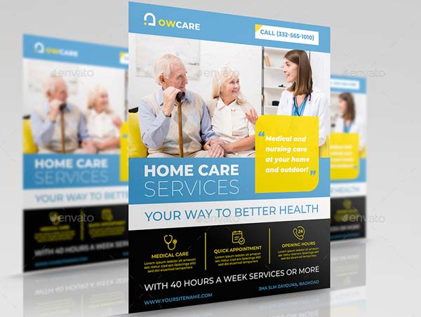 Family Care Services Flyer Templates