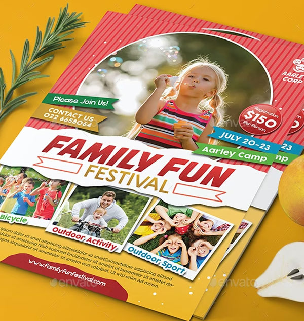 Family Day Flyer Templates – Free & Premium PSD, Ai, Word, Doc, InDesign Formats Download