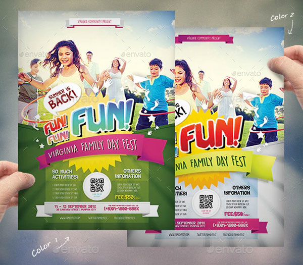 Family Day Flyer