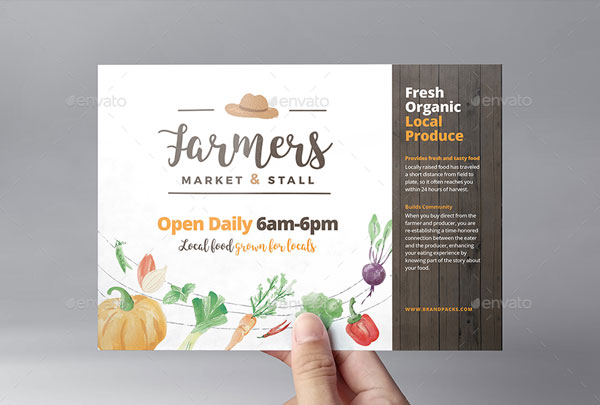 Farmers Market Flyer Template