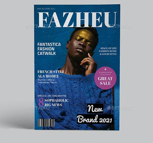 Fashion Colorful Magazine