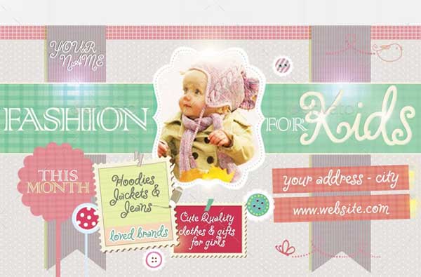 Fashion Kids Flyer Template