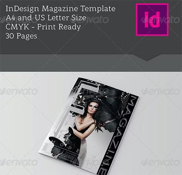 Fashion Magazine Template Design