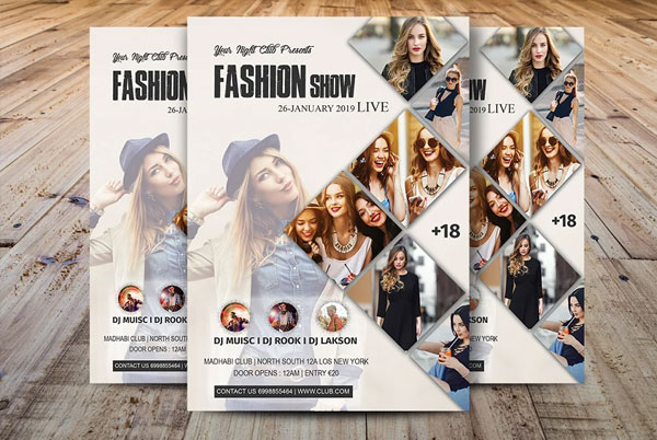 Fashion Show Event Flyer Template