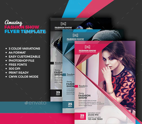 Fashion Show Event Flyer