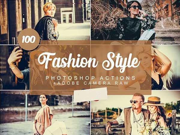 Fashion Style Photoshop Action