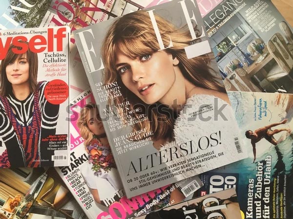Fashion Vector Magazine Design