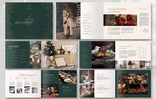 Festive Brochure Layouts Download