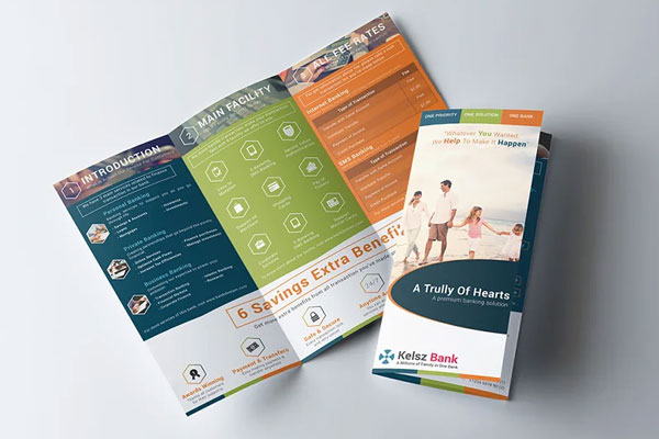 Financial Service & Banking Brochure Template