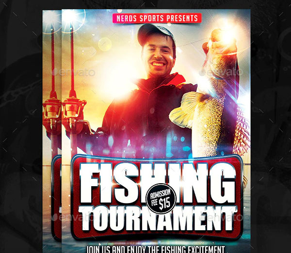 Cricket Card Sports Tournament Flyer Template