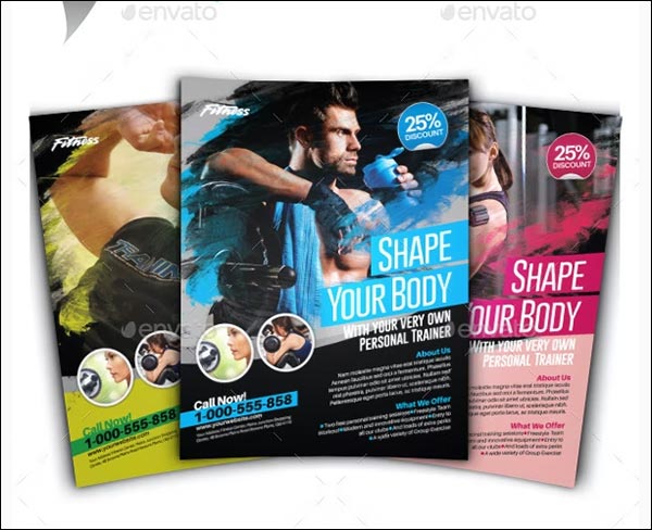 Fitness Design Flyer