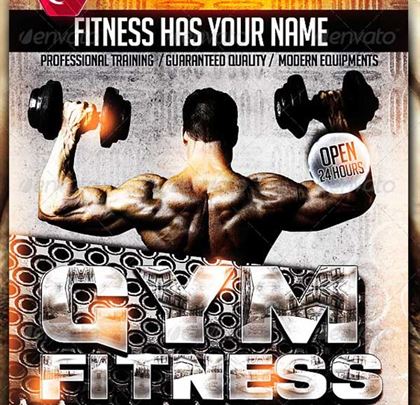 Fitness Flyer Templates
