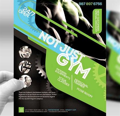 Fitness Junction Flyer Templates